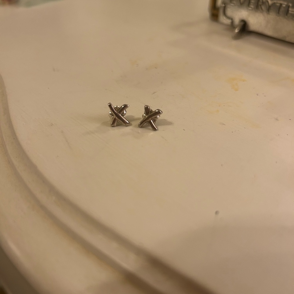 Tiffany & Co. X Stud Earrings